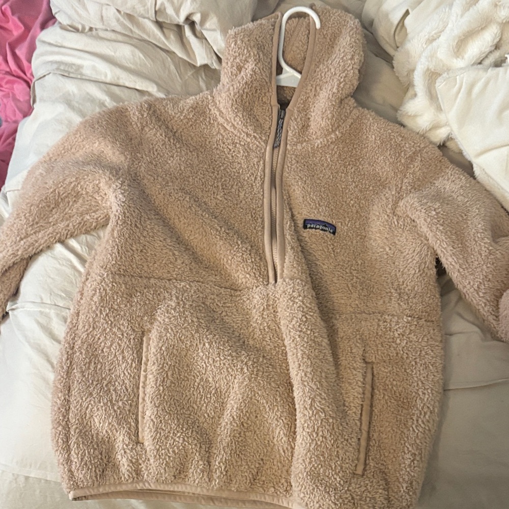 Patagonia Beige Sherpa Jacket